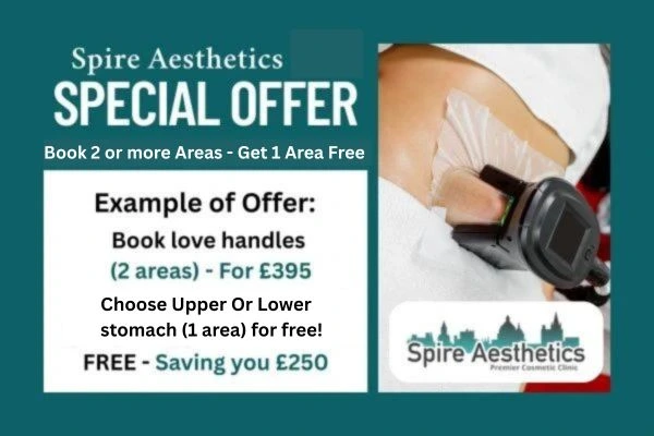 Fat Freezing Promotion Cardiff from Spire Aesthetics - Book Today!