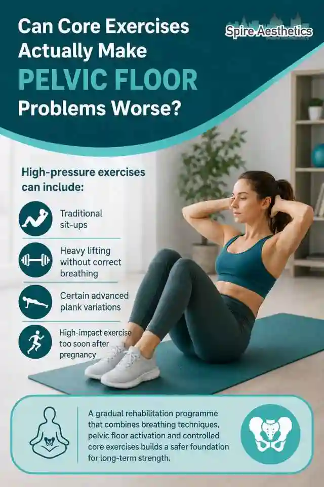 Can Strengthening Your Core Alone Actually Make Pelvic Floor Problems Worse Cardiff?